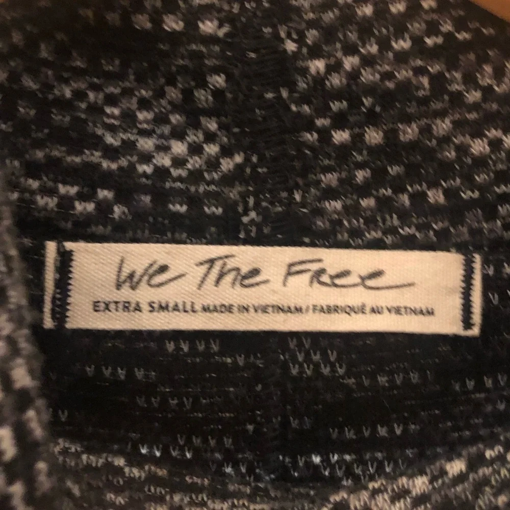 FREE PEOPLE Sunny Days Relaxed Turtleneck Knit Pullover Top XS